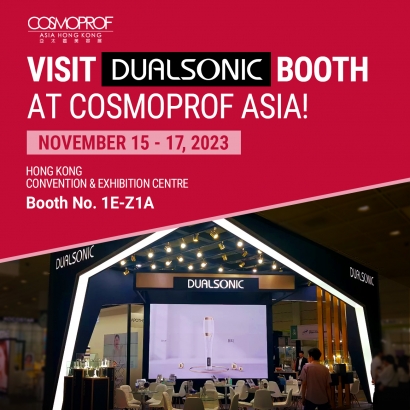 Visit DUALSONIC booth at Cosmoprof Asia 2023! 
