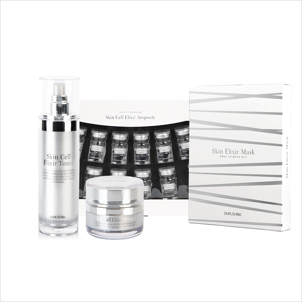 Skin Elixir Set ( Ampoule set + Cream + Toner + Mask 10ea/set ) 